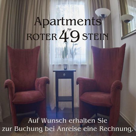 Apartment Am Roten Stein Erfurt Exterior photo