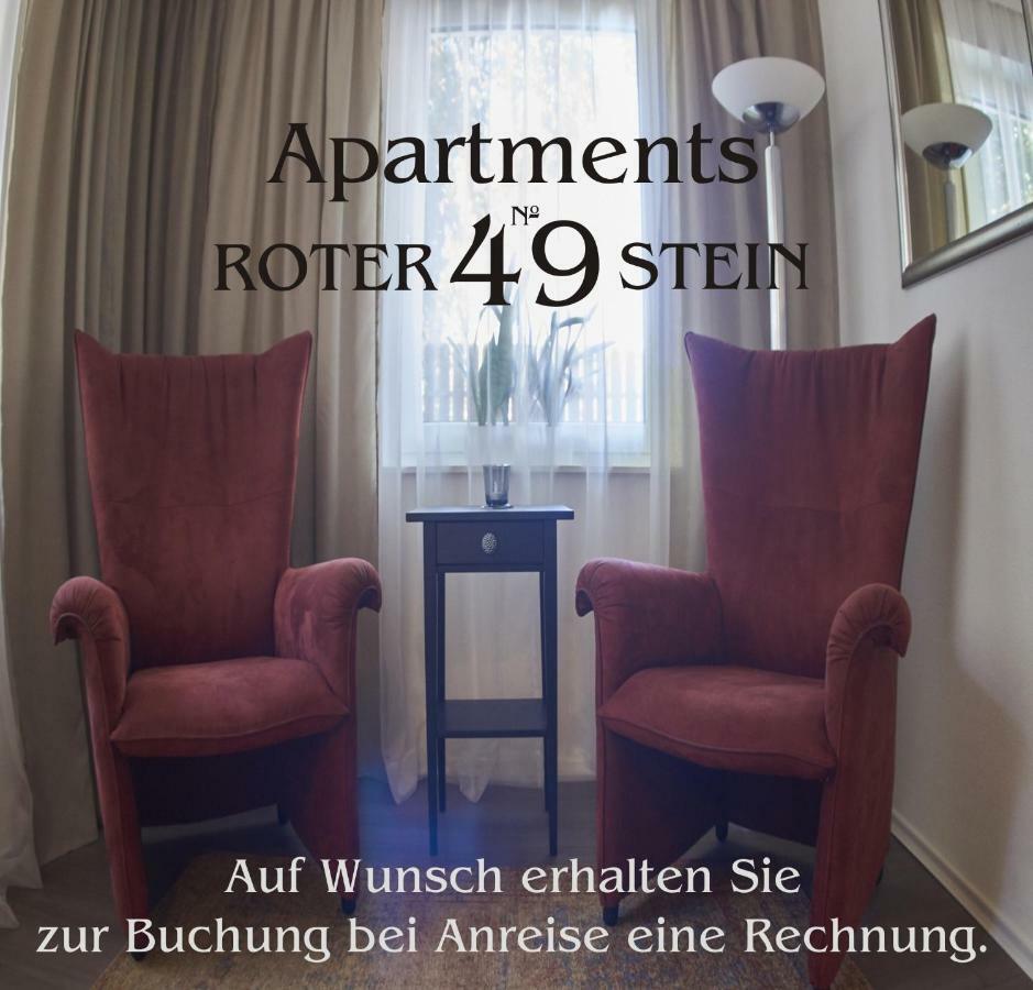 Apartment Am Roten Stein Erfurt Exterior photo